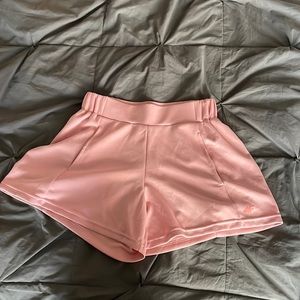 Pink shorts. Size is womens small. Made by 4F. The material is Modal. NWT.
